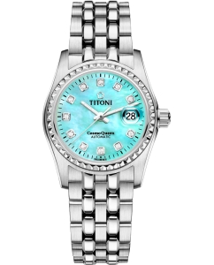 Купить Швейцарские механические наручные часы Titoni 729-S-720 в E-mobi