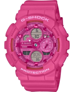 Купить Японские наручные часы Casio G-SHOCK GMA-S140PP-4A с хронографом в E-mobi
