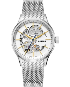 Купить Российские механические наручные часы Lincor 4119B-1 в E-mobi