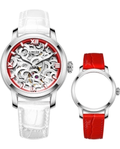 Купить Российские механические наручные часы Lincor 4135L-4 в E-mobi