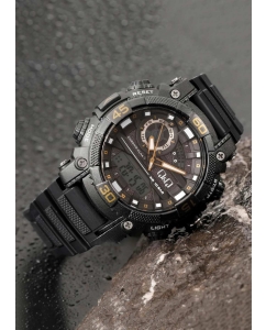 Купить Японские наручные часы Q&amp;Q GW87J013Y с хронографом  в E-mobi