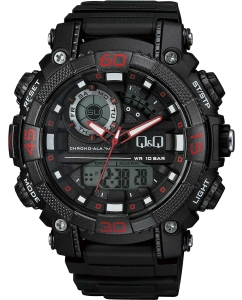 Купить Японские наручные часы Q&Q GW87J011Y с хронографом в E-mobi