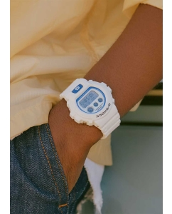 Купить Японские наручные часы Casio G-SHOCK DW-6900HDS-7 с хронографом  в E-mobi