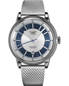 Купить Швейцарские механические наручные часы Aviator V.3.32.0.273.5 в E-mobi