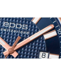 Купить Швейцарские механические наручные часы Epos 3443.132.34.16.44  в E-mobi
