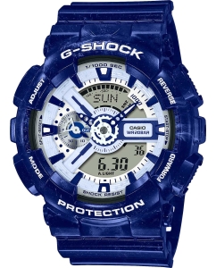 Купить Японские наручные часы Casio G-SHOCK GA-110BWP-2A с хронографом в E-mobi