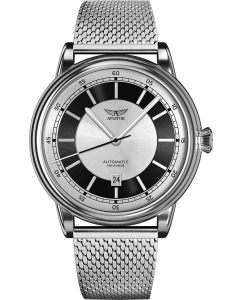Купить Швейцарские механические наручные часы Aviator V.3.32.0.247.5 в E-mobi