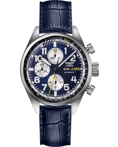 Купить Швейцарские механические наручные часы Aviator V.4.26.0.178.4 с хронографом в E-mobi