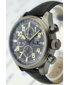 Купить Швейцарские механические наручные часы Aviator V.4.26.7.176.4 с хронографом  в E-mobi