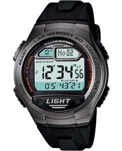 Купить Японские наручные часы Casio Collection W-734-1A с хронографом в E-mobi
