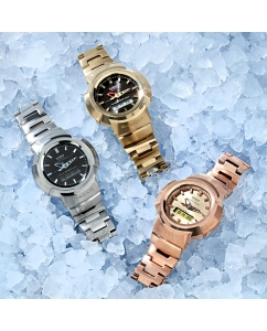 Купить Японские наручные часы Casio G-SHOCK AWM-500GD-9A с хронографом  в E-mobi