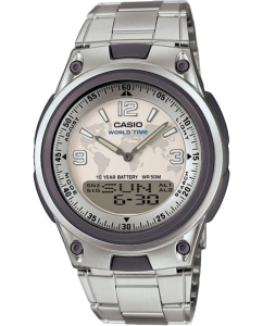 Купить Японские наручные часы Casio Illuminator AW-80D-7A2 с хронографом в E-mobi