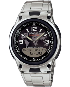 Купить Японские наручные часы Casio Illuminator AW-80D-1A2 с хронографом в E-mobi