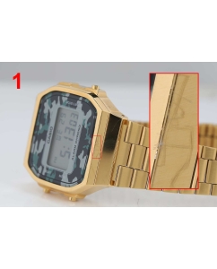 Купить Японские наручные часы Casio Vintage A-168WEGC-3E-ucenka с хронографом  в E-mobi