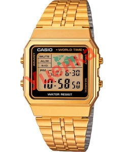 Купить Японские наручные часы Casio Vintage A-500WEGA-1E-ucenka с хронографом  в E-mobi
