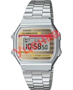 Купить Японские наручные часы Casio Vintage A168WEHA-9A-ucenka с хронографом  в E-mobi