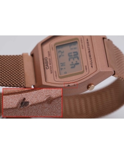 Купить Японские наручные часы Casio Vintage B640WMR-5AEF-ucenka с хронографом  в E-mobi