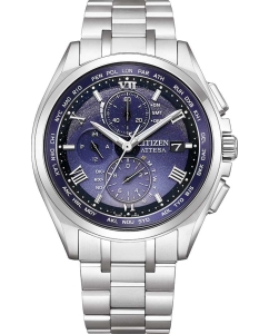 Купить Японские титановые наручные часы Citizen AT8240-66L с хронографом в E-mobi