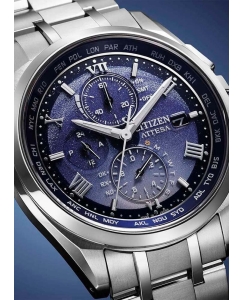 Купить Японские титановые наручные часы Citizen AT8240-66L с хронографом  в E-mobi