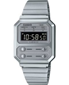 Купить Японские наручные часы Casio Vintage A100WE-7B-ucenka с хронографом в E-mobi
