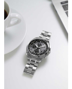 Купить Японские титановые наручные часы Citizen AT8040-57E с хронографом  в E-mobi