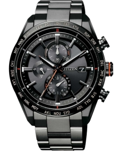 Купить Японские титановые наручные часы Citizen AT8185-62E с хронографом в E-mobi