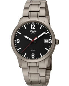 Купить Титановые наручные часы Boccia Titanium 3650-03 в E-mobi