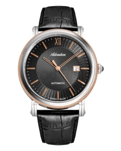 Купить Швейцарские механические наручные часы Adriatica A8272.R264A в E-mobi