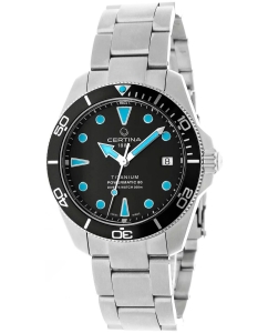 Купить Швейцарские механические титановые наручные часы Certina C032.807.44.081.00 в E-mobi