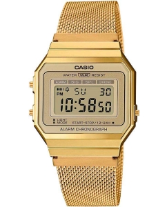 Купить Японские наручные часы Casio Vintage A700WEMG-9AEF-ucenka с хронографом в E-mobi