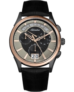 Купить Швейцарские наручные часы Adriatica A1193.K214CH с хронографом в E-mobi