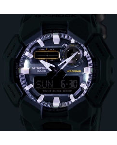 Купить Японские наручные часы Casio G-SHOCK GA-010CE-2A с хронографом  в E-mobi