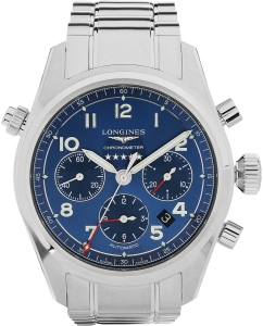 Купить Швейцарские механические наручные часы Longines L3.820.4.93.6 с хронографом в E-mobi