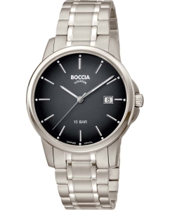 Купить Титановые наручные часы Boccia Titanium 3633-07 в E-mobi