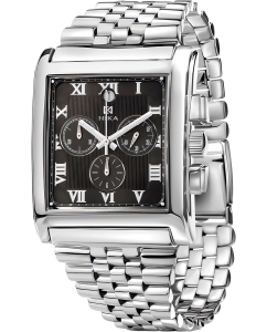 Купить Российские серебряные наручные часы NIKA 1064.0.9.71H.01 с хронографом в E-mobi