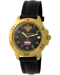 Купить Российские механические наручные часы Восток Командирские 439646 в E-mobi