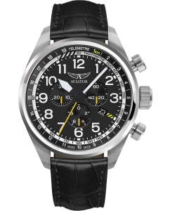 Купить Швейцарские наручные часы Aviator V.2.25.0.169.4 с хронографом в E-mobi