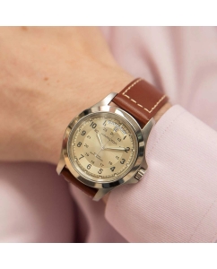 Купить Швейцарские механические наручные часы Hamilton H64455523  в E-mobi