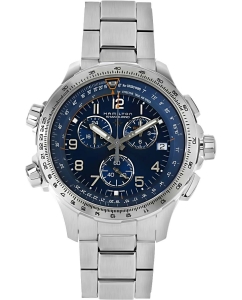 Купить Швейцарские наручные часы Hamilton H77922141 с хронографом в E-mobi