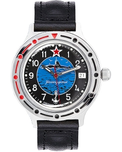 Купить Российские механические наручные часы Восток Командирские 921163 в E-mobi