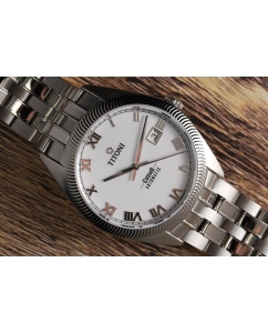 Купить Швейцарские механические наручные часы Titoni 878-S-657  в E-mobi