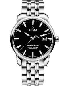 Купить Швейцарские механические наручные часы Titoni 83188-S-577 в E-mobi