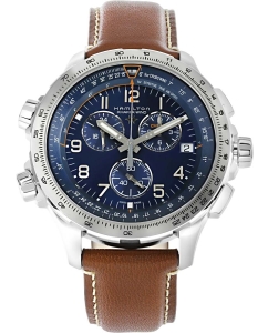 Купить Швейцарские наручные часы Hamilton H77922541 с хронографом в E-mobi