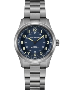 Купить Швейцарские механические титановые наручные часы Hamilton H70205140 в E-mobi