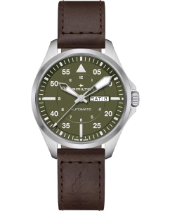 Купить Швейцарские механические наручные часы Hamilton H64635560 в E-mobi