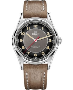Купить Швейцарские механические наручные часы Titoni 83019-S-ST-638 в E-mobi