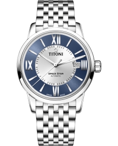 Купить Швейцарские механические наручные часы Titoni 83538-S-580 в E-mobi