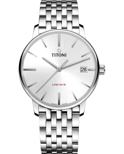 Купить Швейцарские механические наручные часы Titoni 83919-S-575 в E-mobi