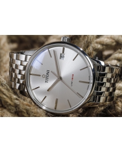 Купить Швейцарские механические наручные часы Titoni 83919-S-575  в E-mobi