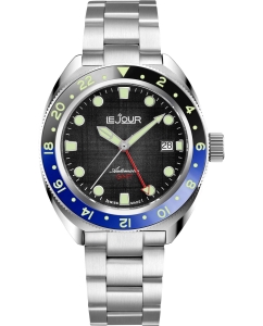 Купить Швейцарские механические наручные часы Le Jour LJ-HH-GMT-004 в E-mobi